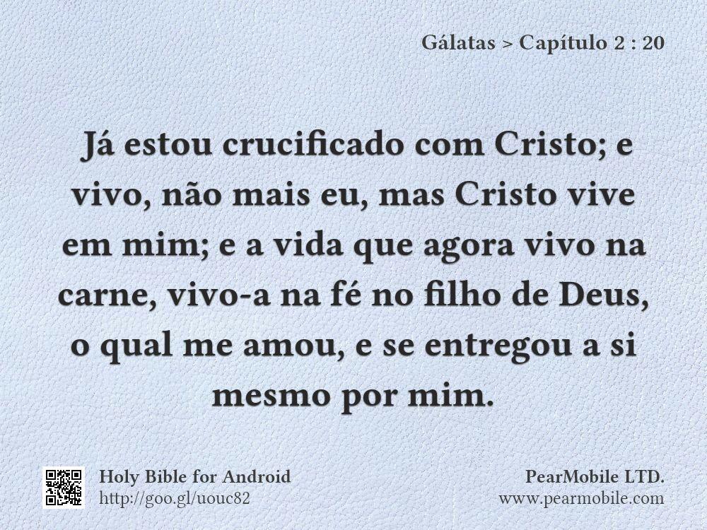 Gálatas, Capítulo 2:20